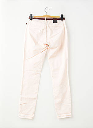 Pantalon chino țesătură poplin mărime normală roz SCOTCH & SODA femeie