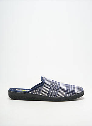 Papuci/pantofi de casă vârf rotund vârf rotund albastru ROAL bărbat