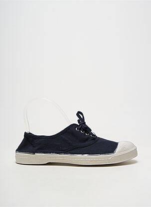 Adidași vârf rotund toc plat până la 3 cm negru BENSIMON femeie