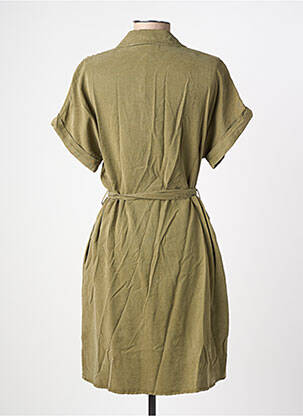 Rochie scurtă mâneci scurte mâneci scurte verde FREEMAN T.PORTER femeie