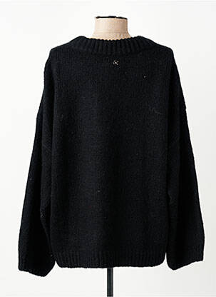 Pulover elasticitate mâneci lungi negru CHATTAWAK femeie