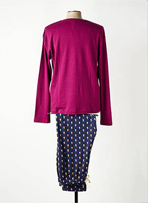 Pijama serigrafie violet ARTHUR bărbat