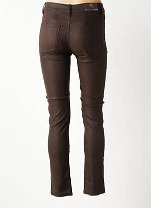 Pantalon slim elasticitate mărime normală maro S.QUISE femeie