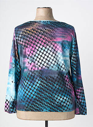 Tricou mâneci lungi mâneci lungi albastru IMPULSION femeie