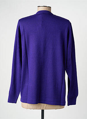 Vestă cu mâneci lungi elasticitate violet ELLEMME femeie