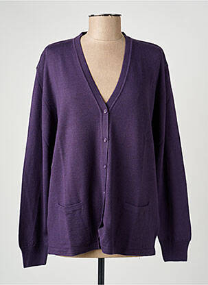 Vestă cu mâneci lungi elasticitate violet ELLEMME femeie