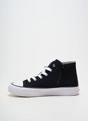 Adidași închidere cu fermoar și șireturi toc plat până la 3 cm negru TOMMY HILFIGER femeie