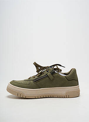 Adidași închidere cu fermoar și șireturi toc plat până la 3 cm verde TOMMY HILFIGER femeie