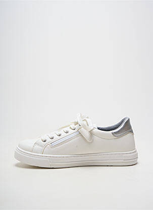 Adidași material neted toc plat până la 3 cm alb TOMMY HILFIGER femeie