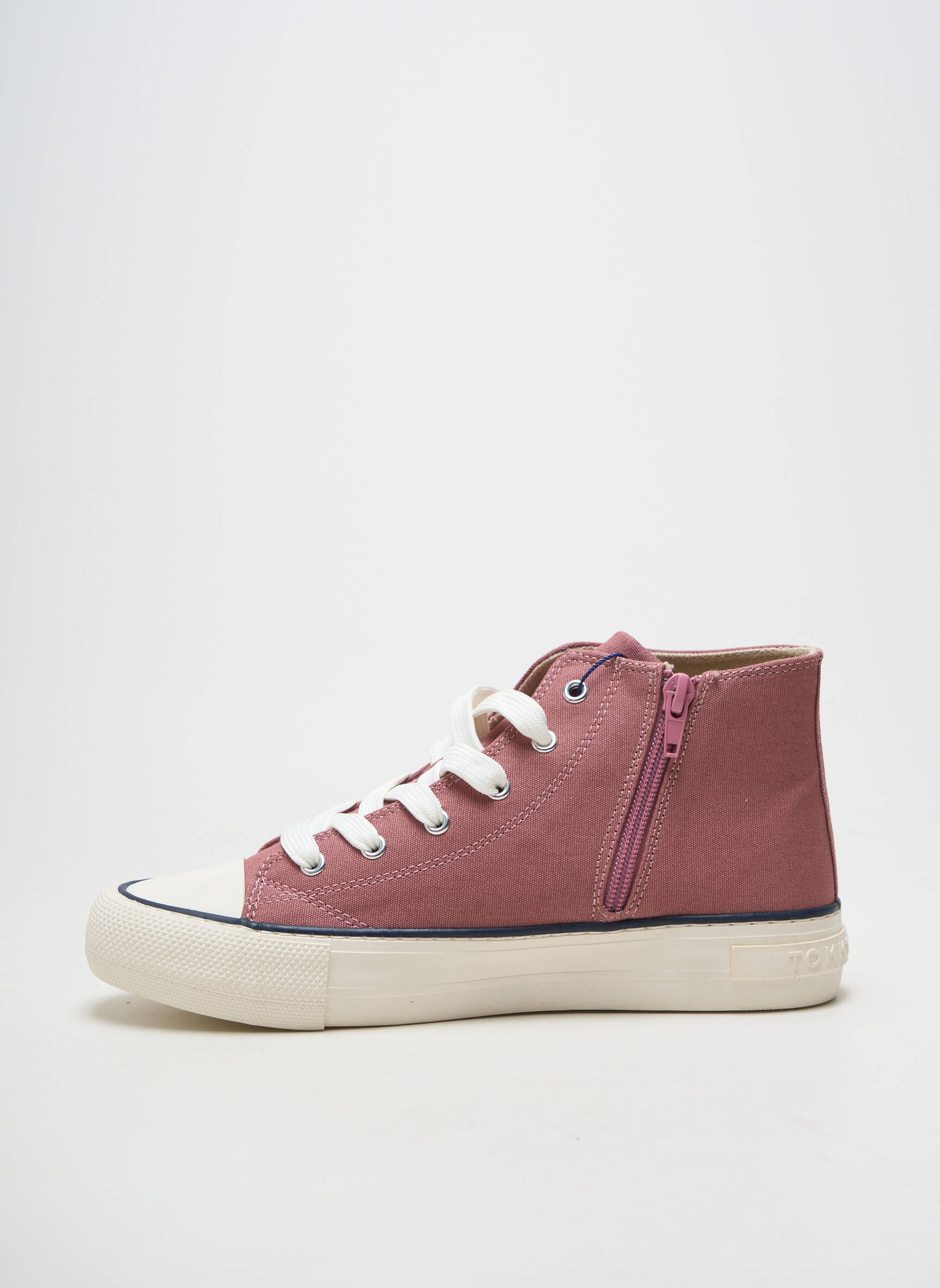 Adidași închidere cu fermoar și șireturi toc plat până la 3 cm violet TOMMY HILFIGER femeie