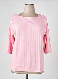 Tricou elasticitate mâneci 3/4 roz OLSEN femeie