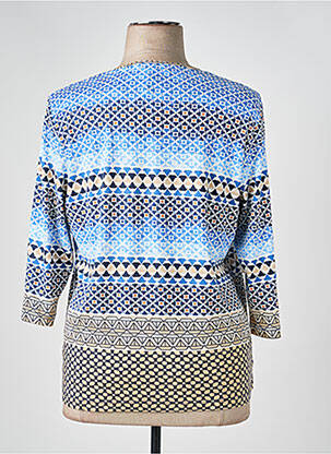 Tricou mâneci 3/4 mâneci 3/4 albastru OLSEN femeie