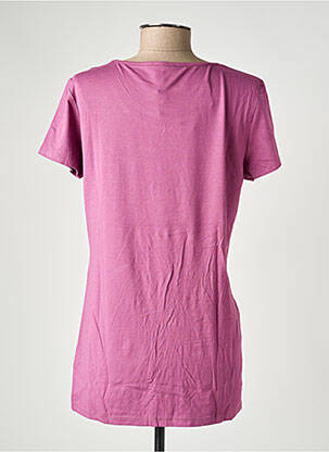 Tricou elasticitate mâneci scurte violet KATMAI femeie