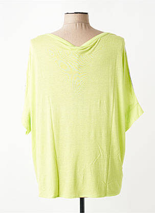 Tricou imprimeu fantezie mâneci scurte verde OLSEN femeie