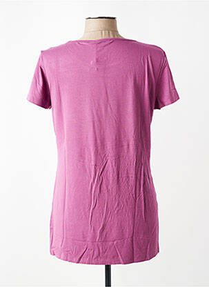Tricou elasticitate mâneci scurte violet KATMAI femeie
