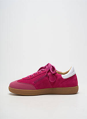 Adidași material neted toc plat până la 3 cm roz ACEBOS femeie