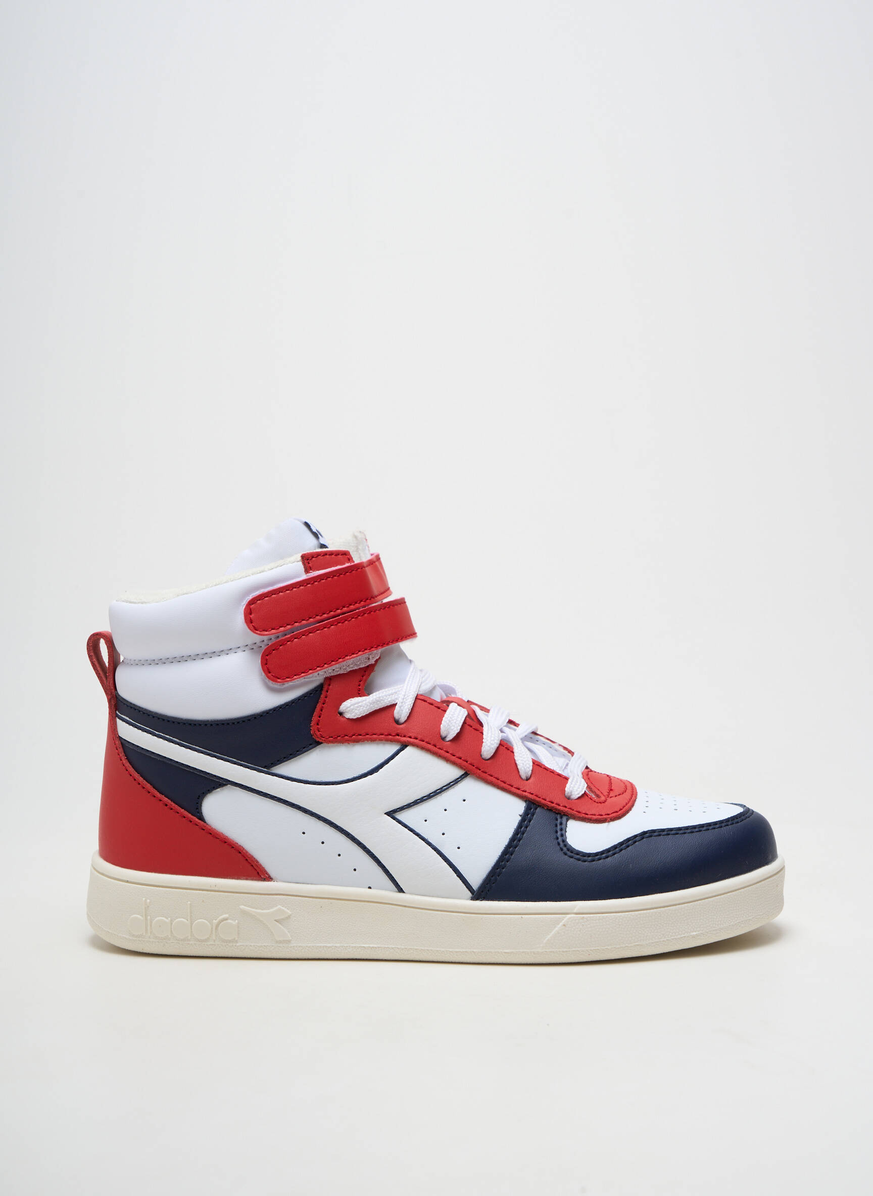 Adidași material neted toc plat până la 3 cm roșu DIADORA femeie