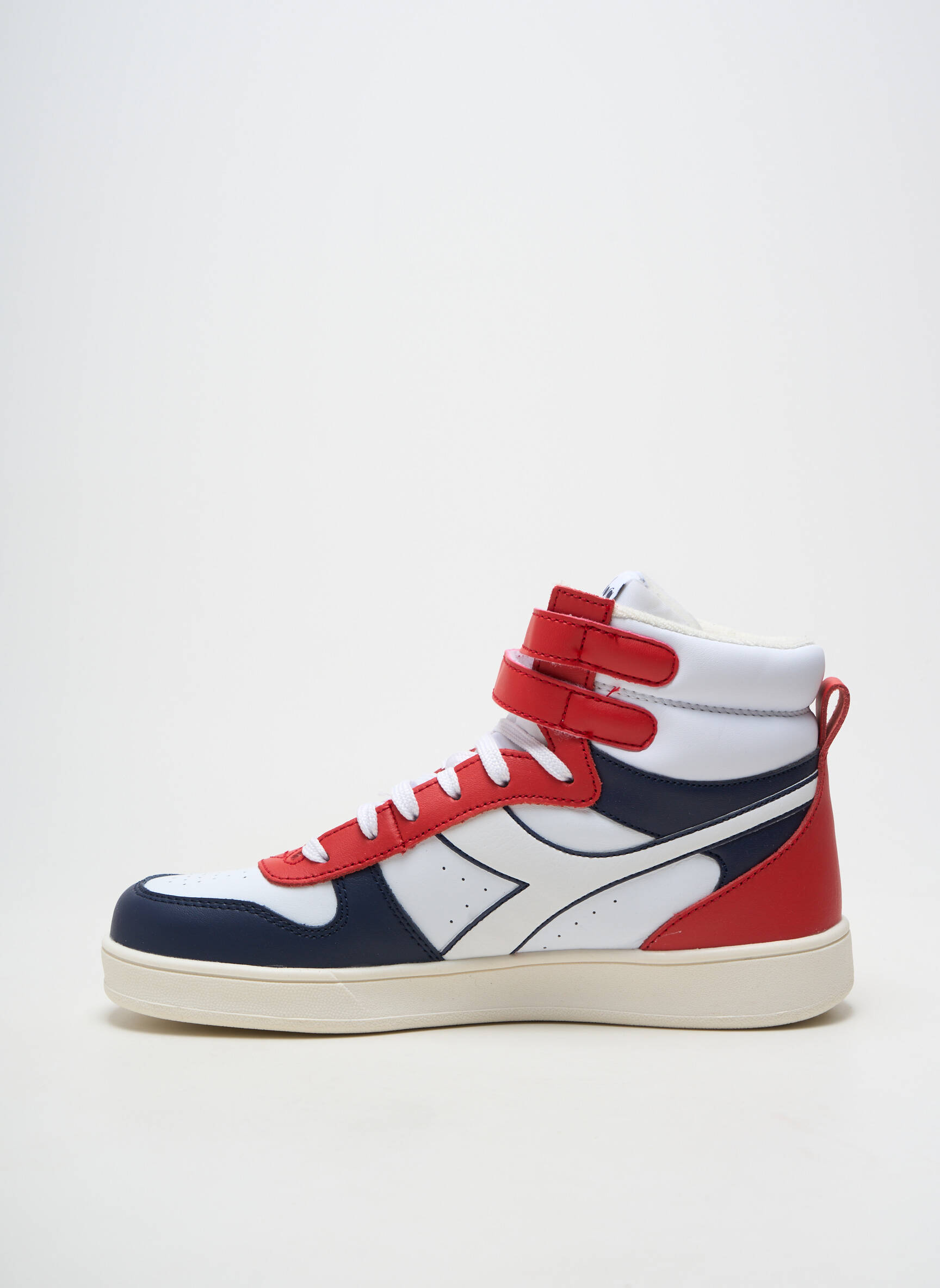 Adidași material neted toc plat până la 3 cm roșu DIADORA femeie