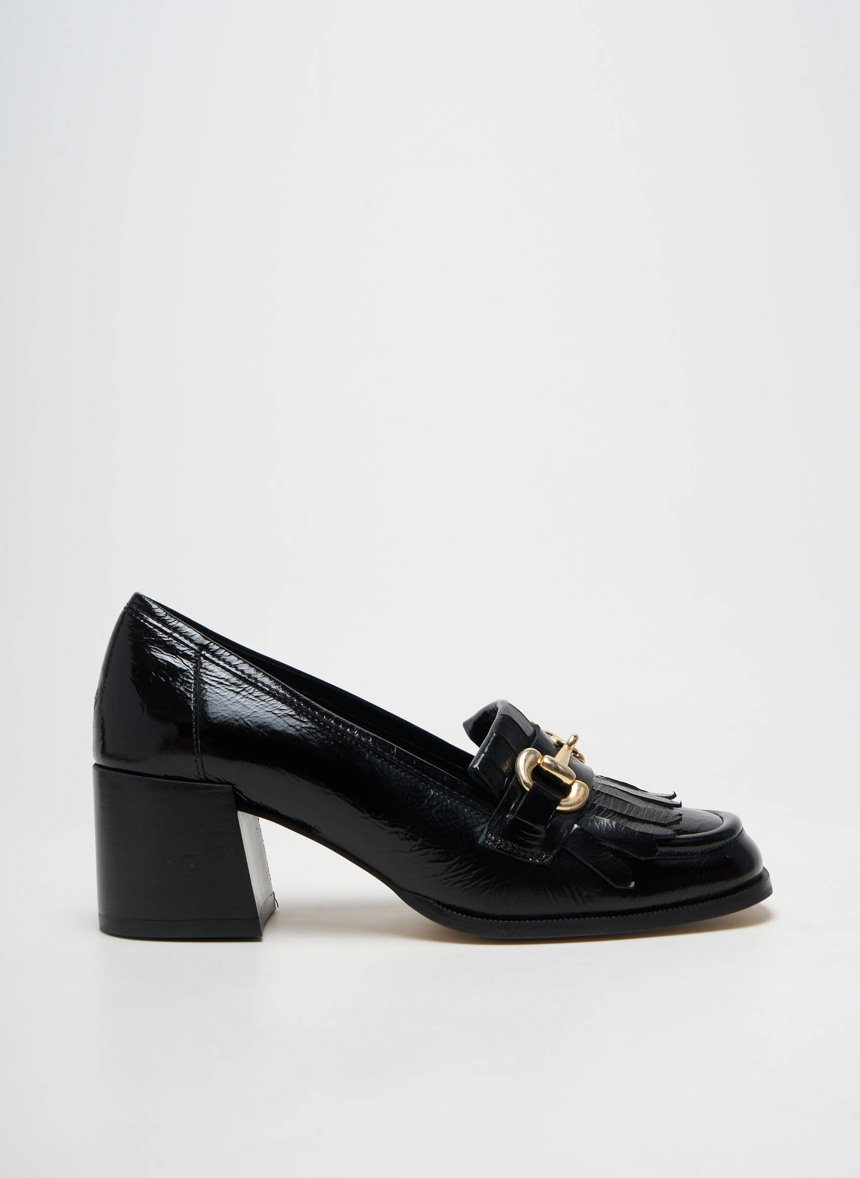 Derby-uri material neted toc de 4 la 6 cm negru SOFIA COSTA femeie