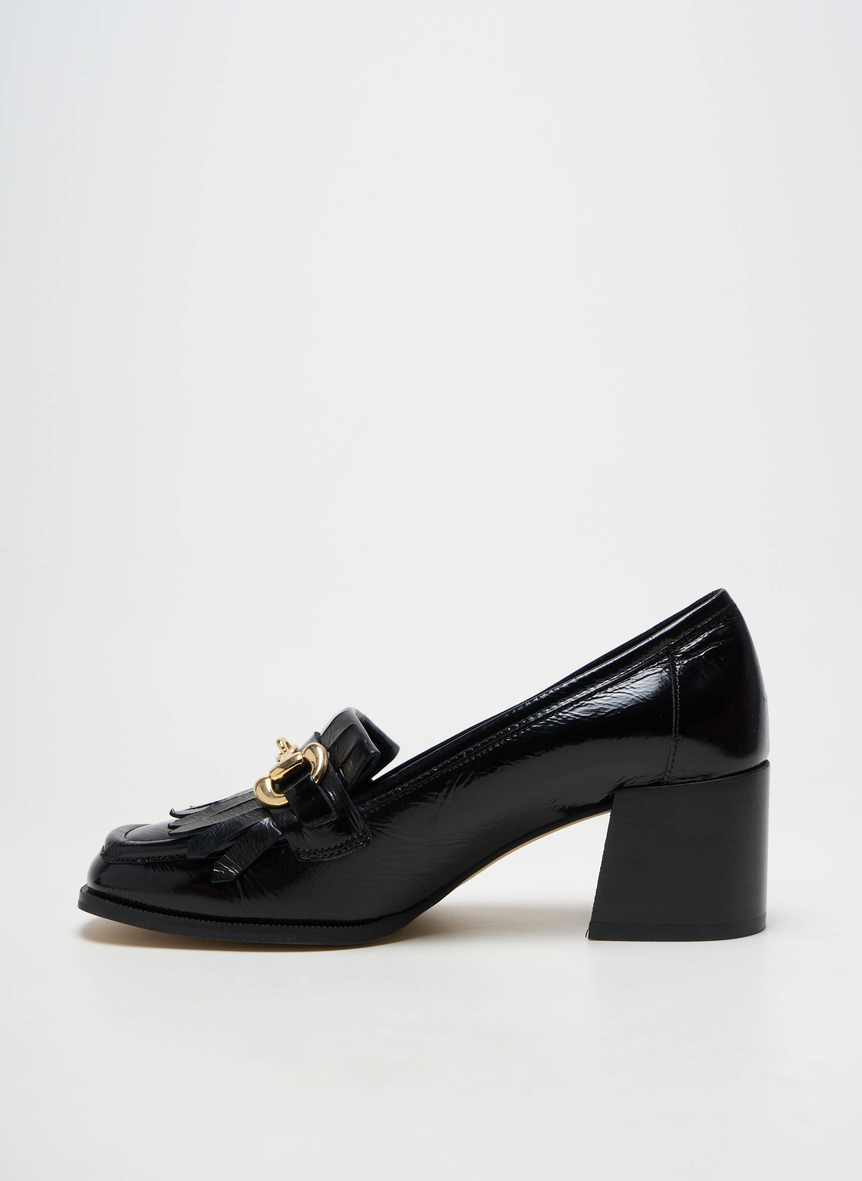 Derby-uri material neted toc de 4 la 6 cm negru SOFIA COSTA femeie