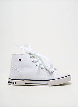 Adidași vârf rotund vârf rotund alb TOMMY HILFIGER băiat