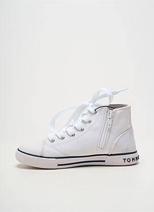 Adidași vârf rotund vârf rotund alb TOMMY HILFIGER băiat