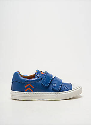 Adidași material neted vârf rotund albastru NÖRVIK băiat