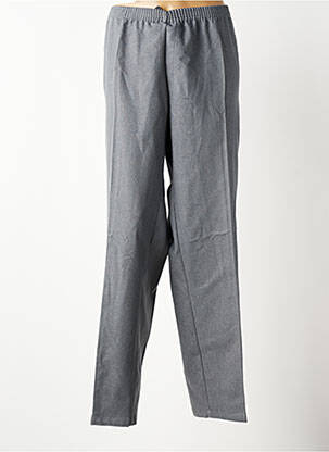 Pantalon drept elasticitate mărime normală gri PIERRE D'ARLANC bărbat