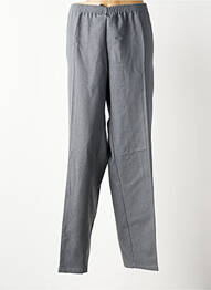 Pantalon drept elasticitate mărime normală gri PIERRE D'ARLANC bărbat