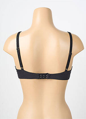 Sutien efect material satinat sutien cupe întregi cu decolteu înalt negru TRIUMPH femeie