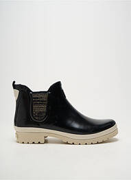 Botine/ghete material neted toc plat până la 3 cm negru ARMISTICE femeie