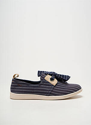 Slip-on-uri toc plat până la 3 cm albastru ARMISTICE femeie