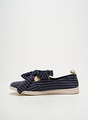 Slip-on-uri toc plat până la 3 cm albastru ARMISTICE femeie