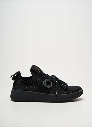 Slip-on-uri închidere cu șireturi toc plat până la 3 cm negru ARMISTICE femeie
