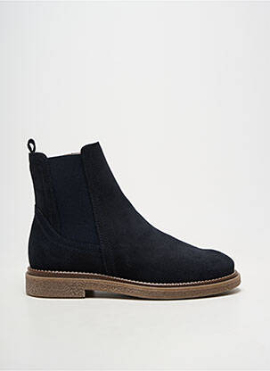 Botine/ghete vârf rotund vârf rotund negru ACEBOS fată