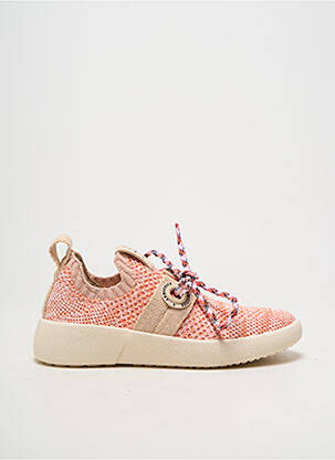 Slip-on-uri vârf rotund vârf rotund portocalie ARMISTICE fată