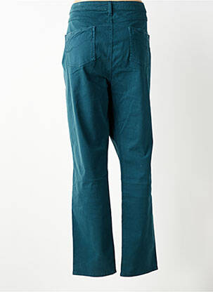 Pantalon drept elasticitate mărime normală verde GUY DUBOUIS femeie