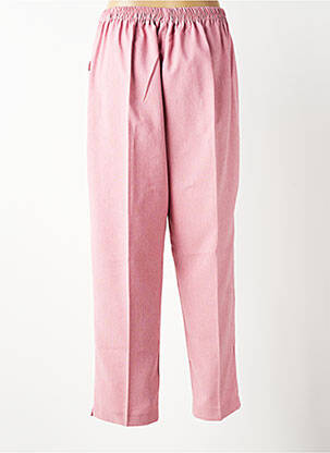 Pantalon drept țesătură crep mărime normală roz VISION NIGHT femeie