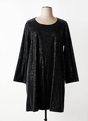 Rochie midi mâneci lungi mâneci lungi negru G!OZE femeie