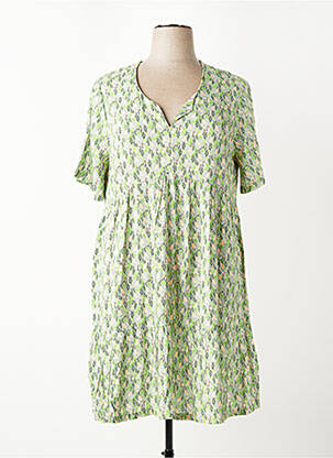 Rochie scurtă mâneci scurte mâneci scurte verde LA FIANCÉE femeie