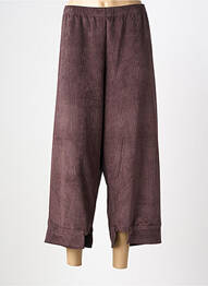 Pantalon 7/8 elasticitate mărime normală maro G!OZE femeie