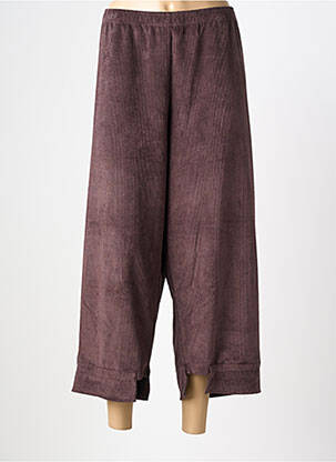 Pantalon 7/8 elasticitate mărime normală maro G!OZE femeie
