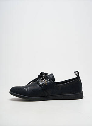 Adidași vârf rotund toc plat până la 3 cm negru ARMISTICE femeie
