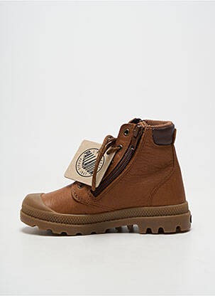 Botine/ghete vârf rotund vârf rotund maro PALLADIUM băiat
