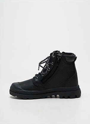 Botine/ghete toc mic toc mic negru PALLADIUM copil