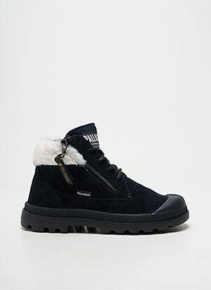 Botine/ghete vârf rotund vârf rotund negru PALLADIUM băiat