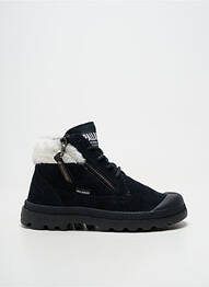 Botine/ghete vârf rotund vârf rotund negru PALLADIUM băiat