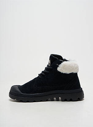 Botine/ghete vârf rotund vârf rotund negru PALLADIUM băiat