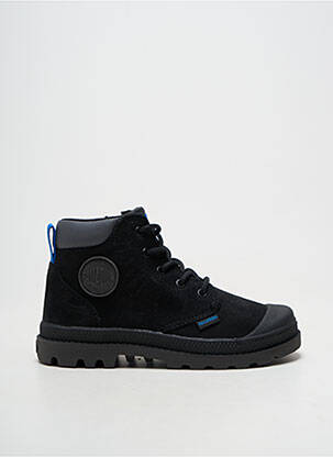 Botine/ghete vârf rotund vârf rotund negru PALLADIUM băiat