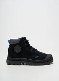 Botine/ghete vârf rotund vârf rotund negru PALLADIUM băiat